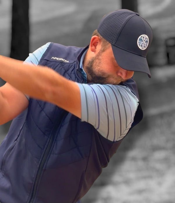 Apeiron golf polo shirts and midlayers